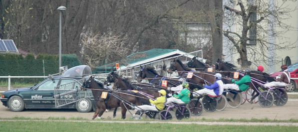 Am Dreikönigstag startet in Straubing die neue Trabrennsaison mit neun packenden Rennen und lukrativen Jackpots in der V6- und Dreierwette. (Foto: W. Schaffrath)